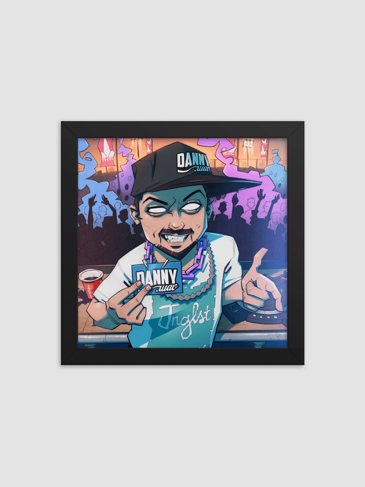 Dannywav Framed High-Quality Matte Poster product image (1)