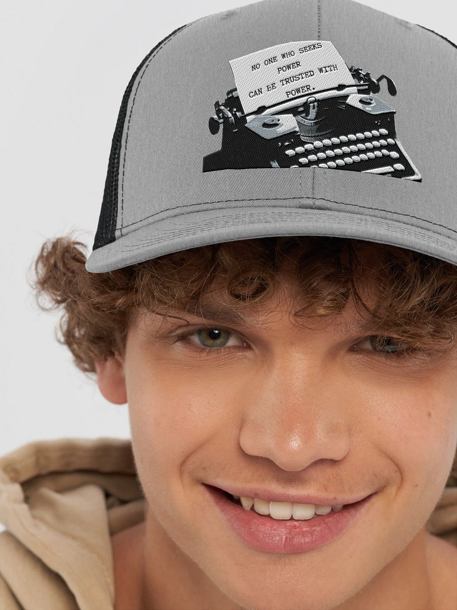 POWER SEEKERS CANNOT BE TRUSTED HAT product image (53)