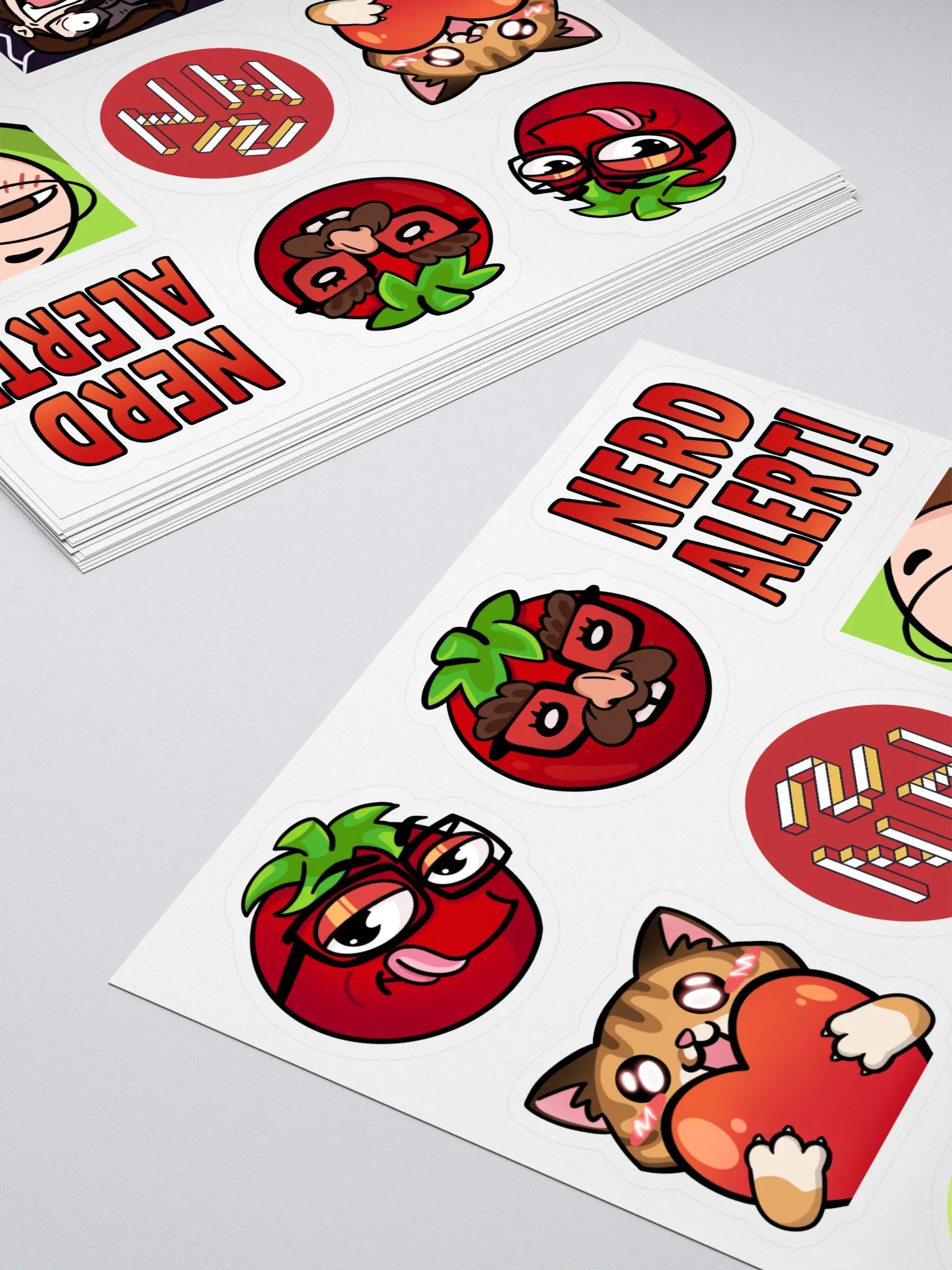 Nerdy Emote Stickers ft. Nick product image (8)