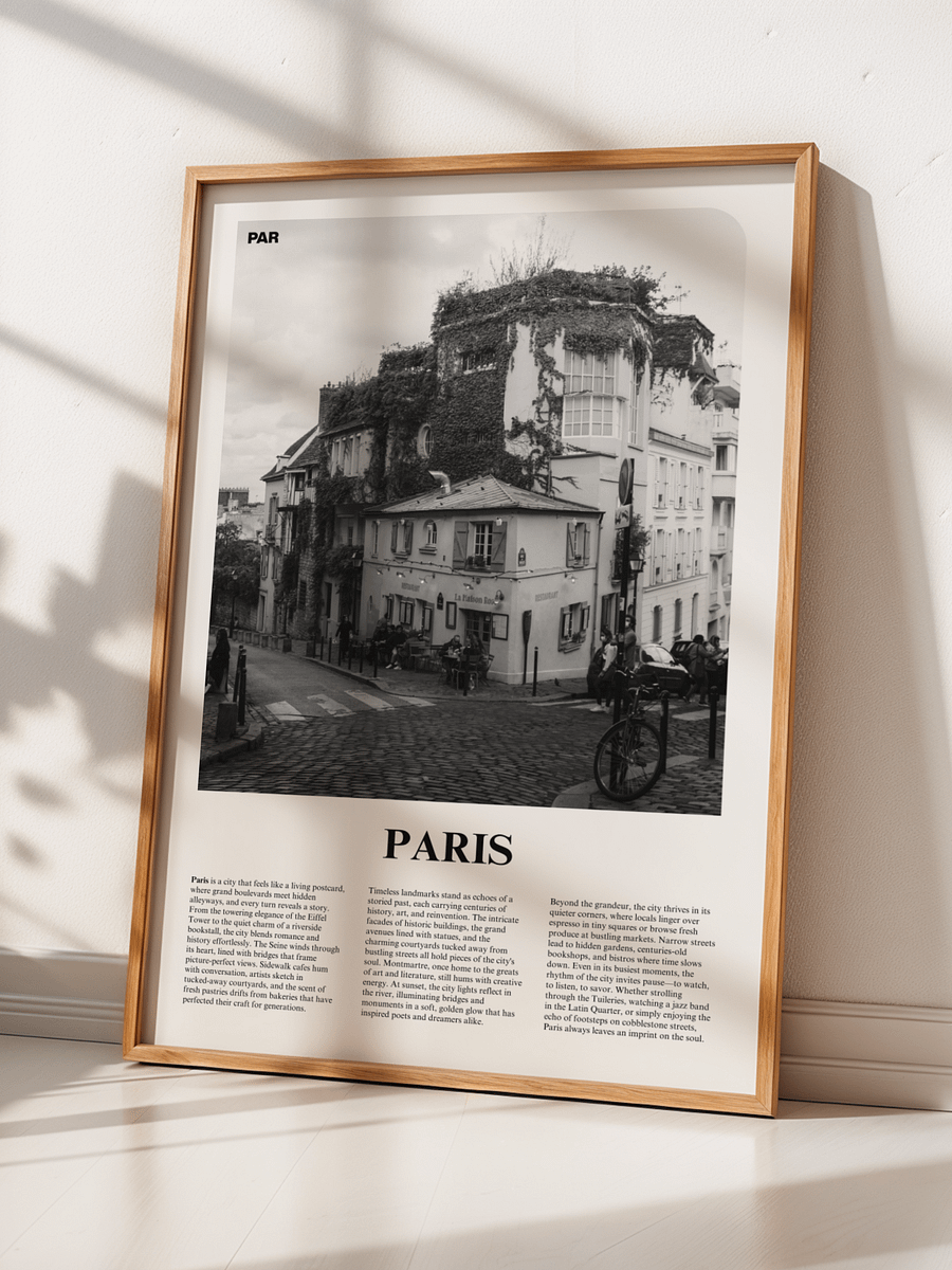 Paris 04 Newspaper Poster product image (2)