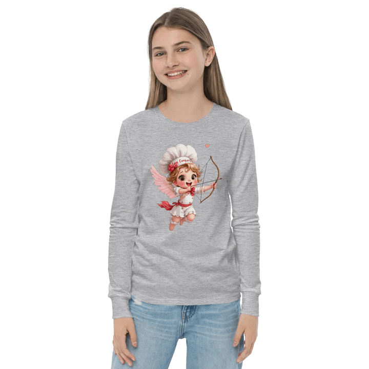 Love Conquers Cherub Youth Long Sleeve Tee product image (20)
