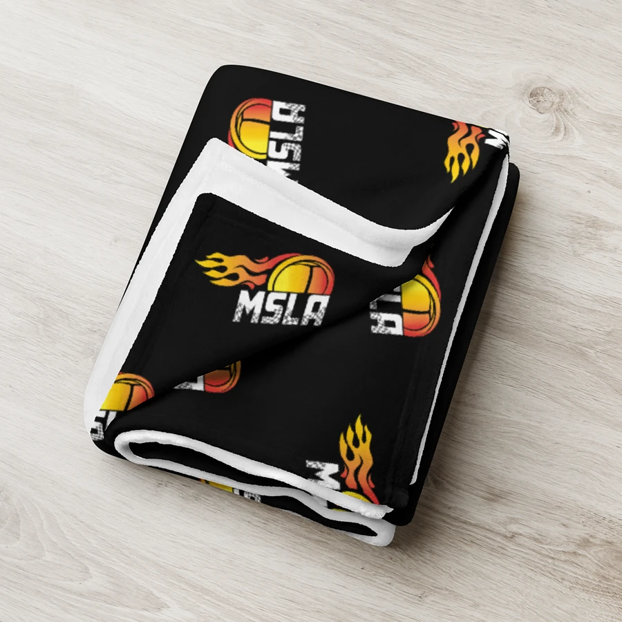 MSLA Logo Throw Blanket product image (1)