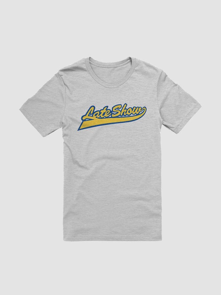 Late Show with David Letterman Script T-Shirt product image (1)