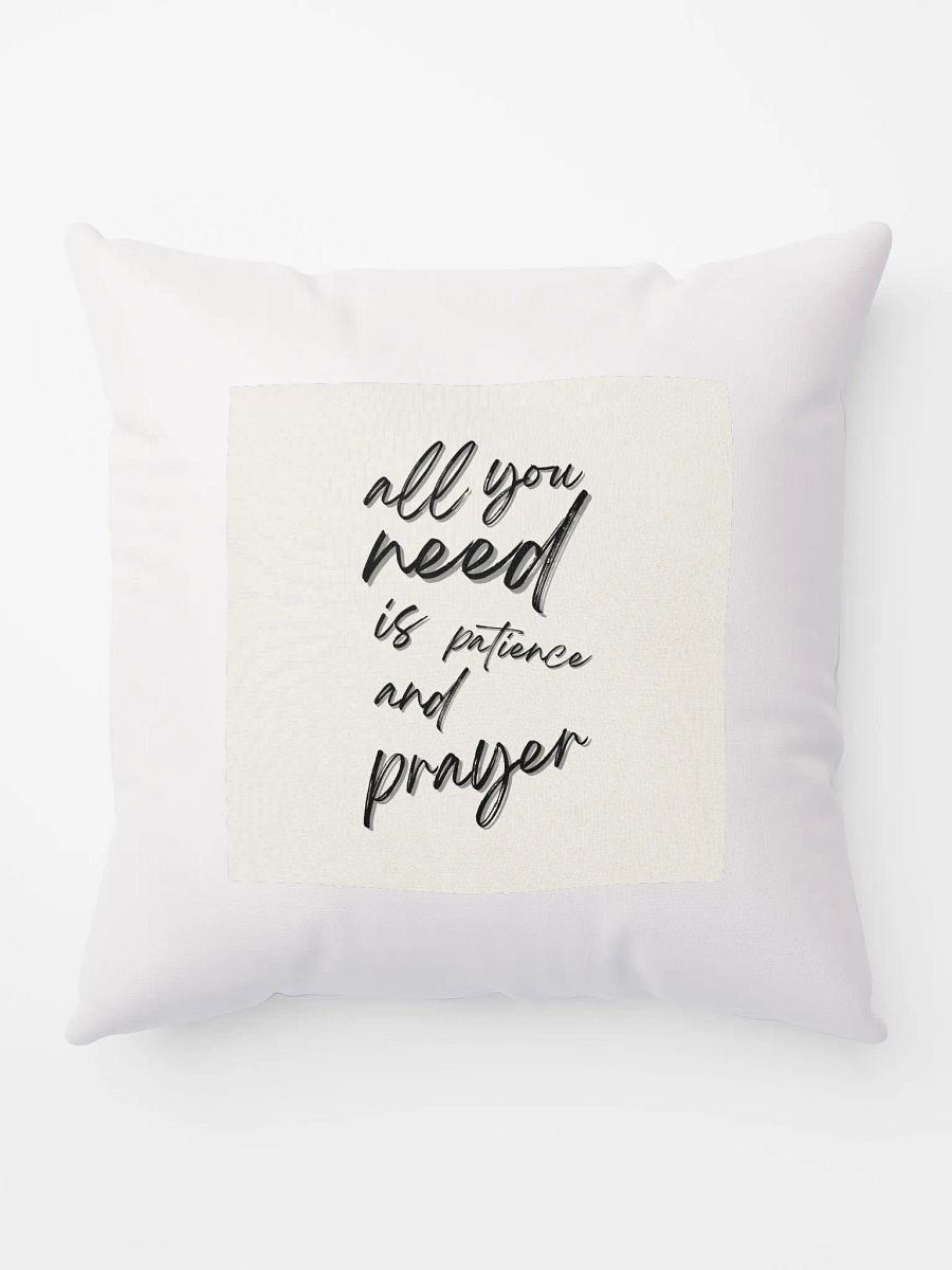 Patience and Prayer Pillow product image (5)