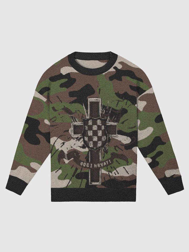 Checkered Shield Camo Crewneck product image (4)
