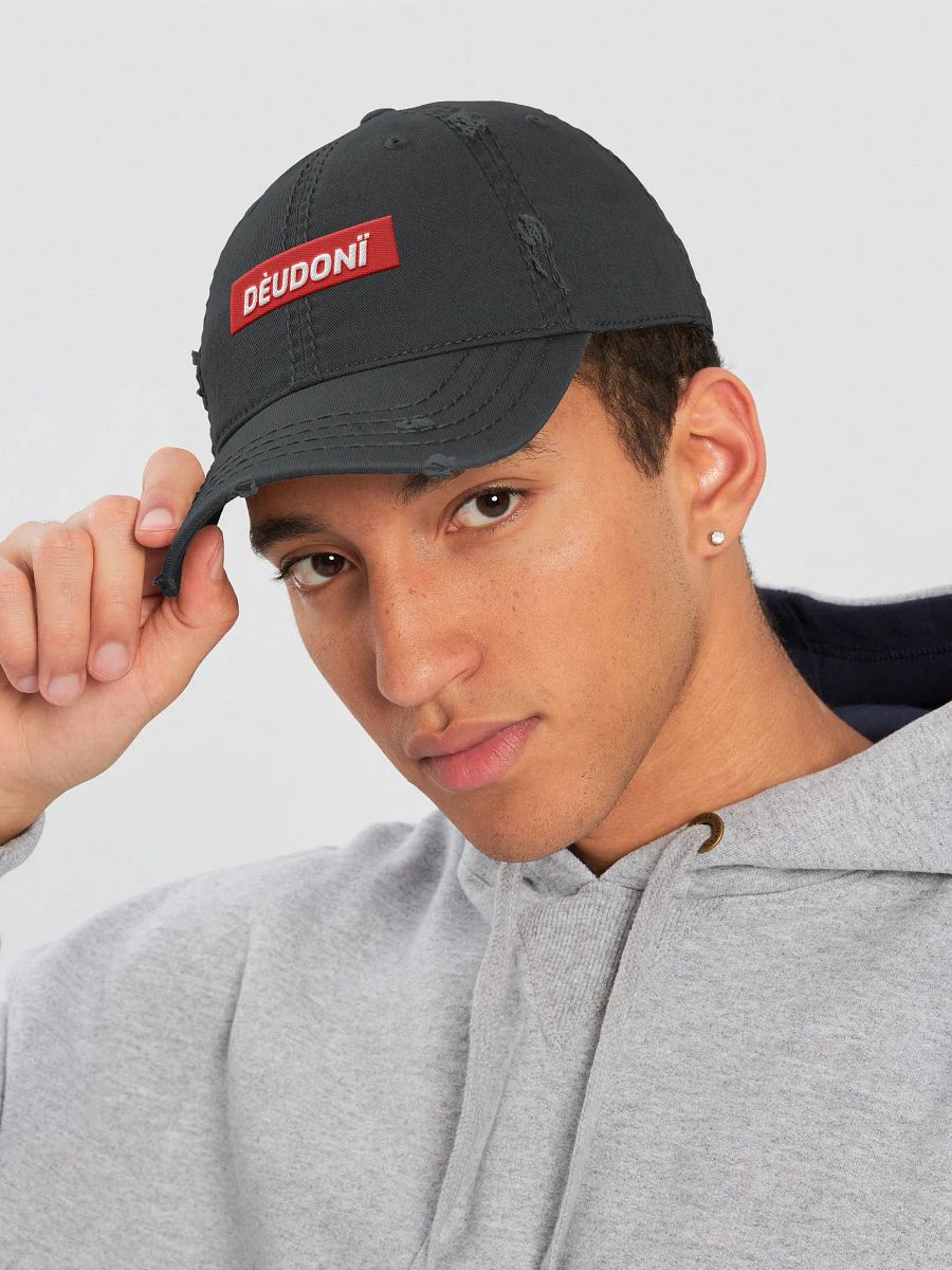Dèudonï Red Label Distressed Dad Hat product image (17)
