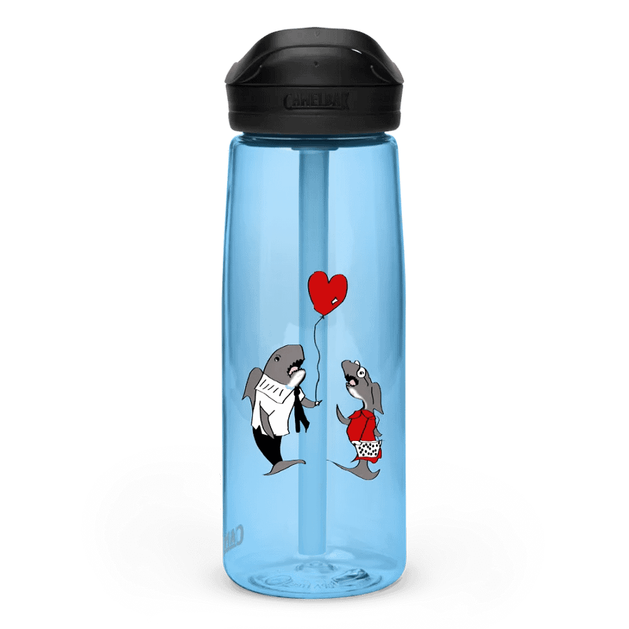 Shark Valentine Sports Water Bottle product image (1)