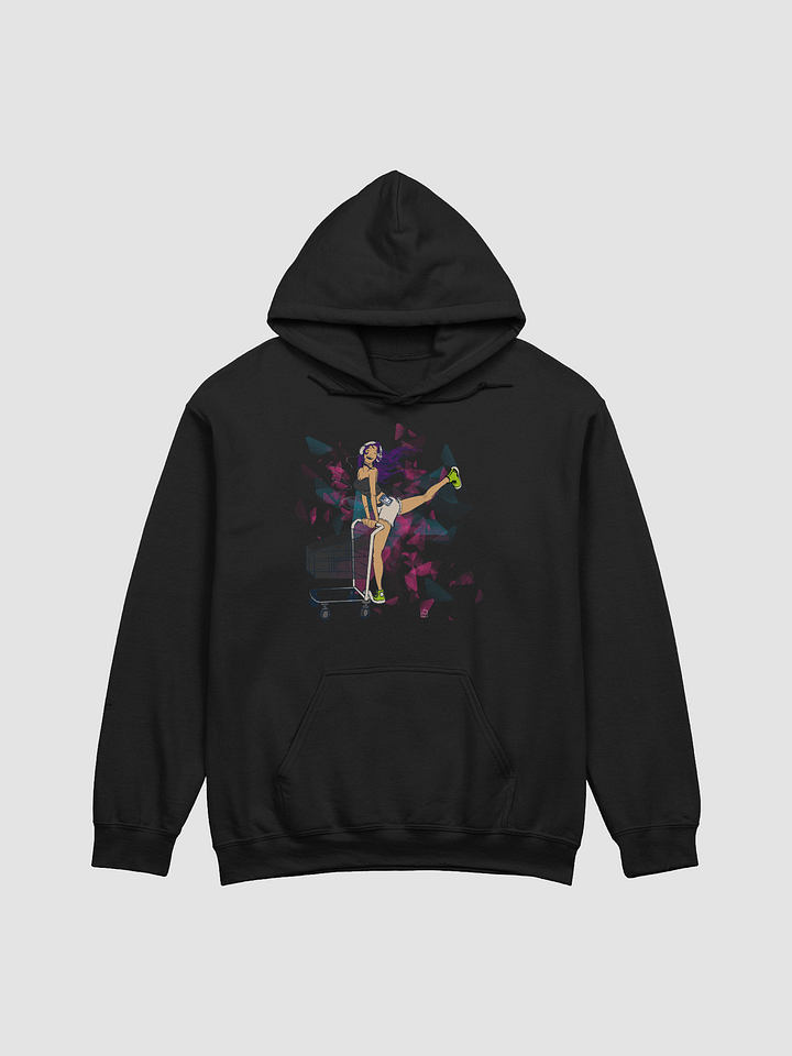 Playful Graphic Hoodie for Everyday Fun, Unisex Hooded Sweatshirt, Casual Wear, Gift for Her, Cozy Comfort product image (1)