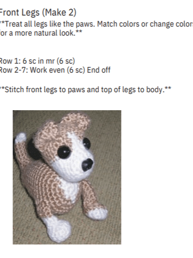 Paws and Stitches: How to Crochet Adorable Dog Amigurumi Toys product image (2)