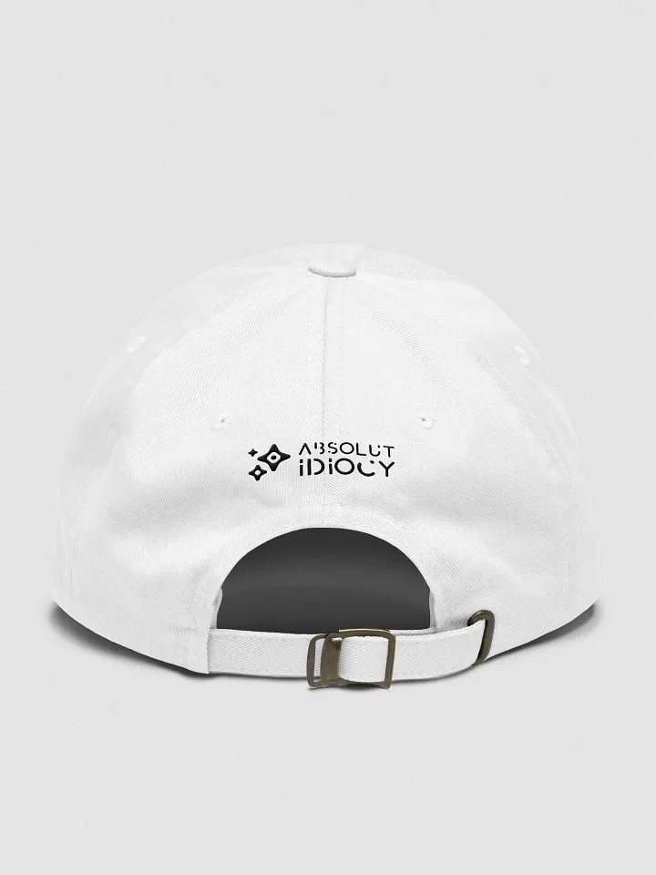 Absolut Idiocy Dad Hat (Black Logo) product image (2)