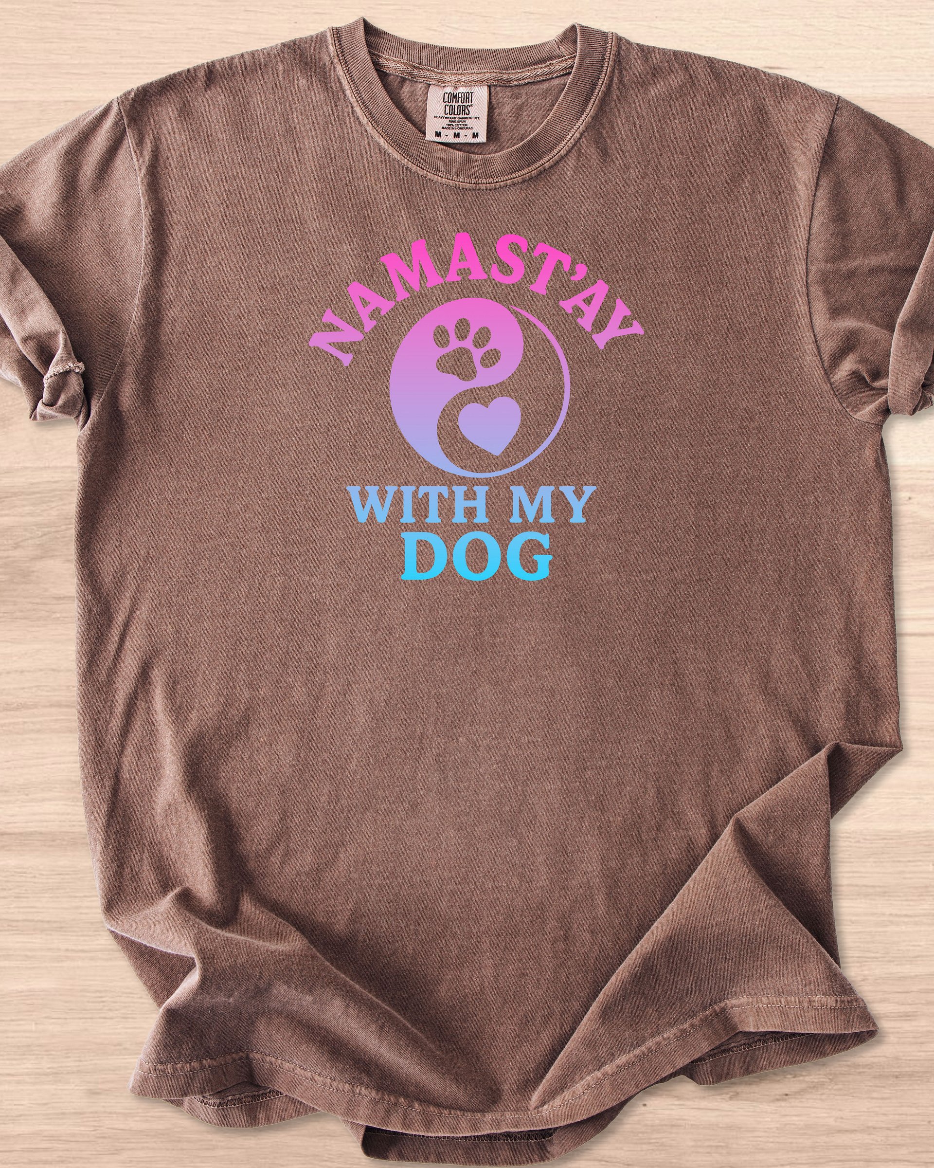 Namast'ay with My Dog Tee product image (28)