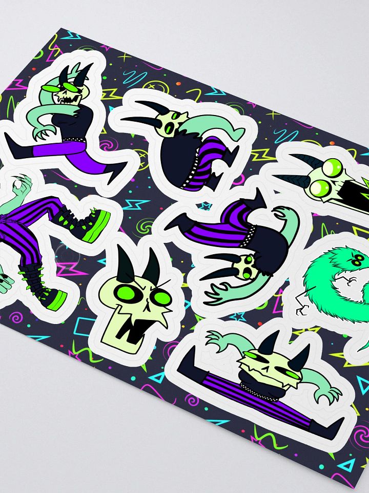 SILLY MORP STICKER SHEET product image (2)