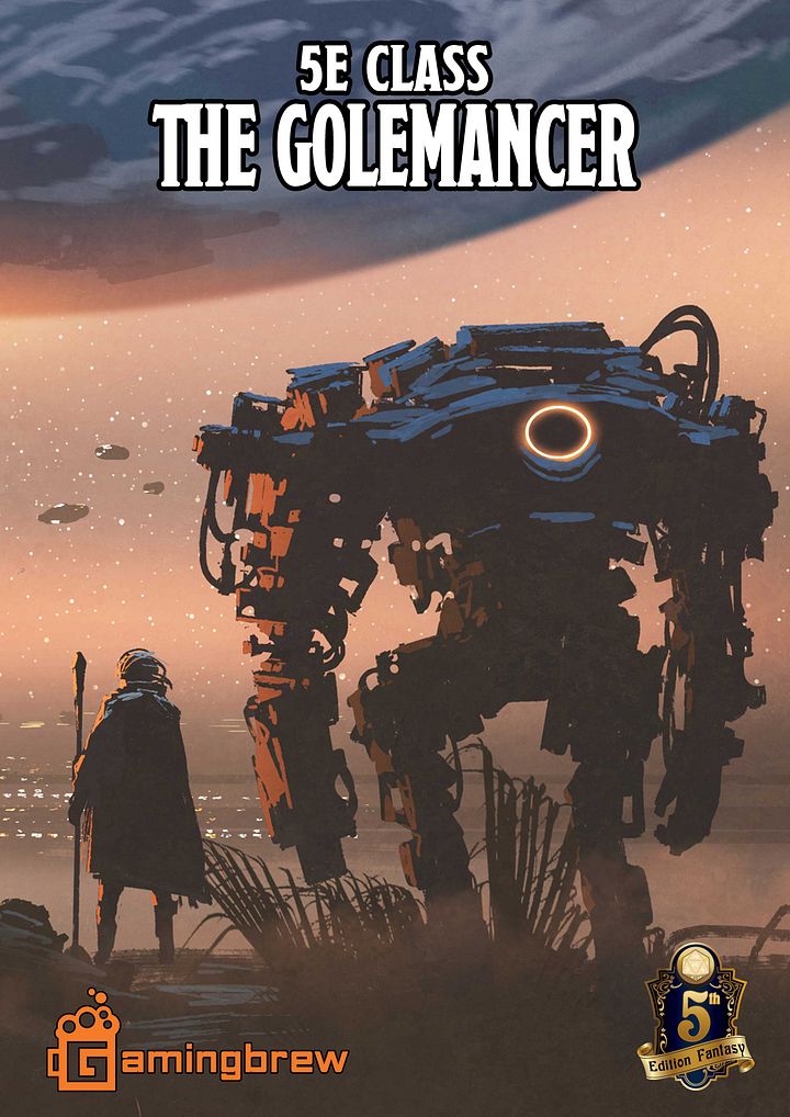 Golemancer 5E Class (PDF) product image (1)