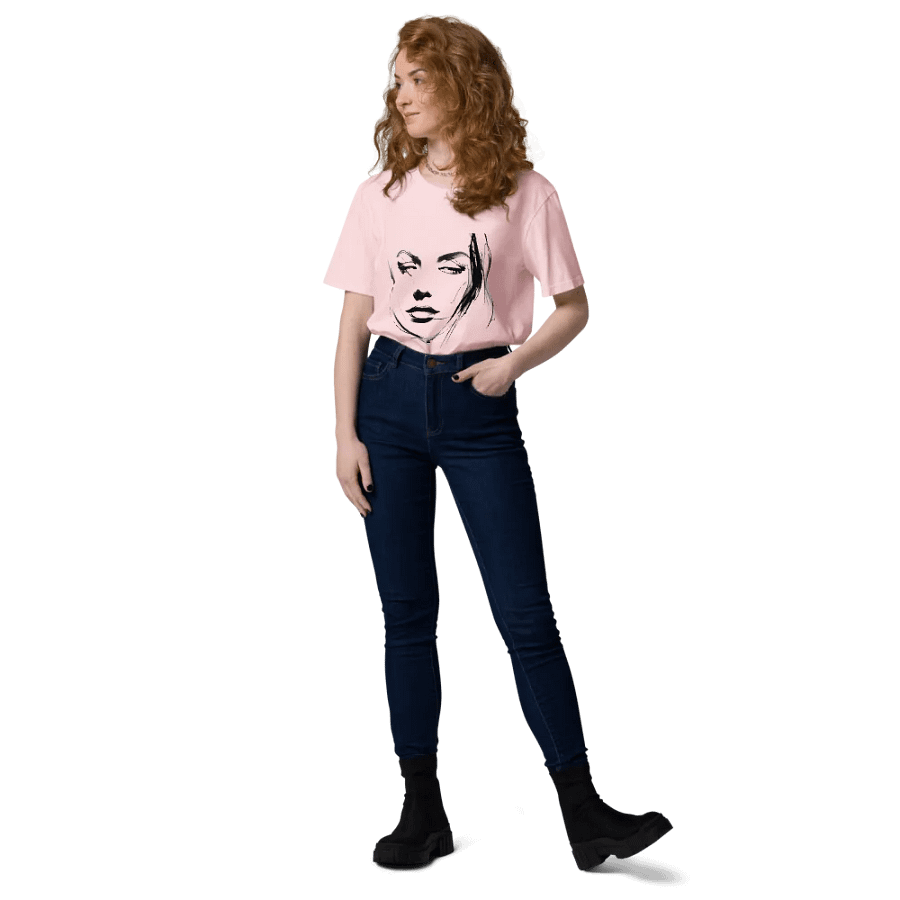 Glam Face Organic Tee product image (5)