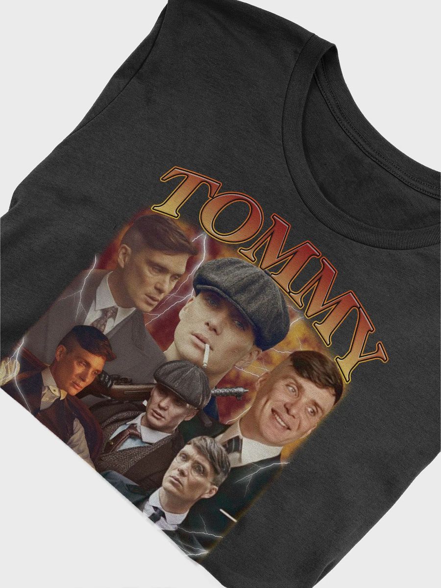 Vintage Tommy Shelby Black T-Shirt product image (5)