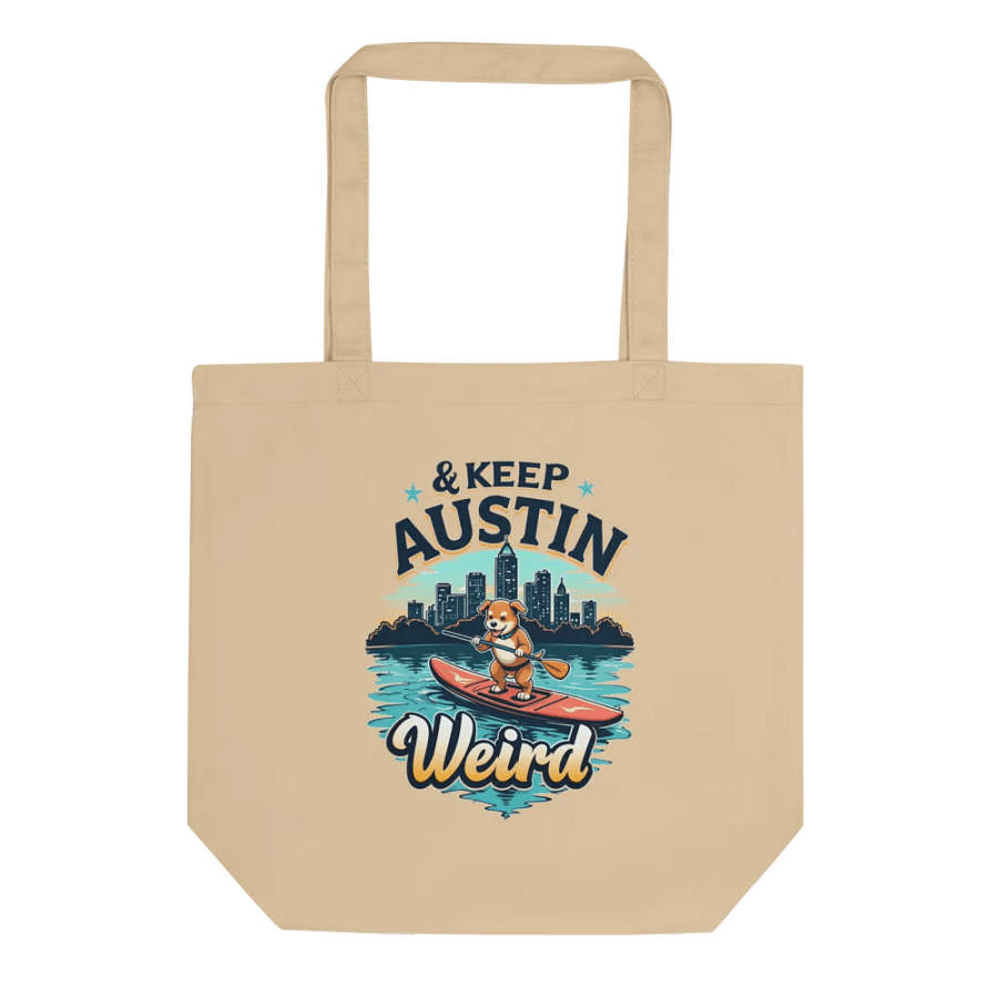 Austin Paddling Pup Eco Tote product image (1)