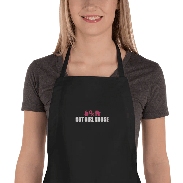 Hot Girl House Icon Apron product image (1)