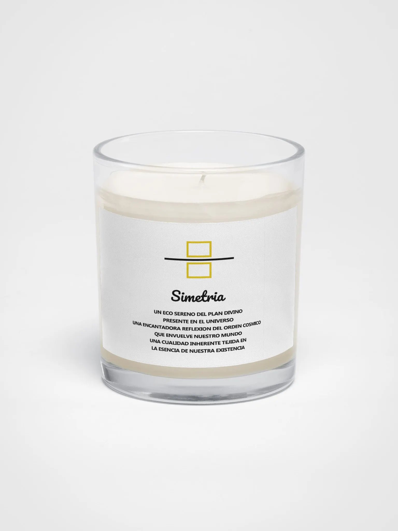 Simetría- Cera de Soya - En Español product image (1)