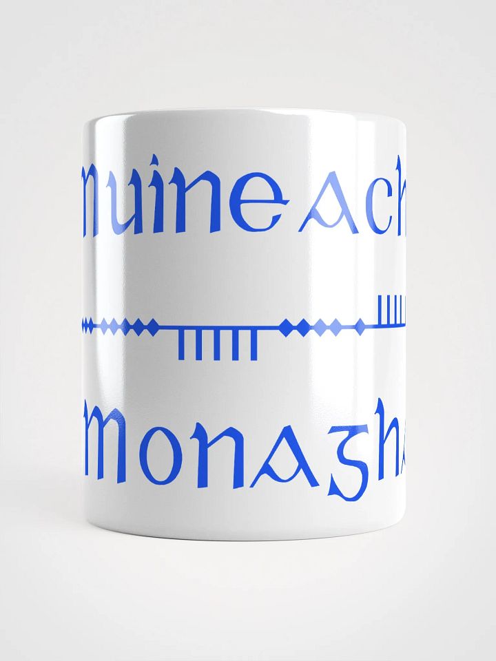 Monaghan/Muineachán Scholastic style Ogham Mug product image (1)