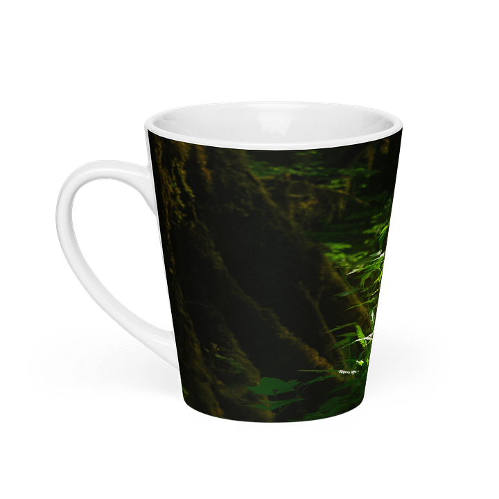 A little shot of sunshine in the wood's Latte Mug product image (1)