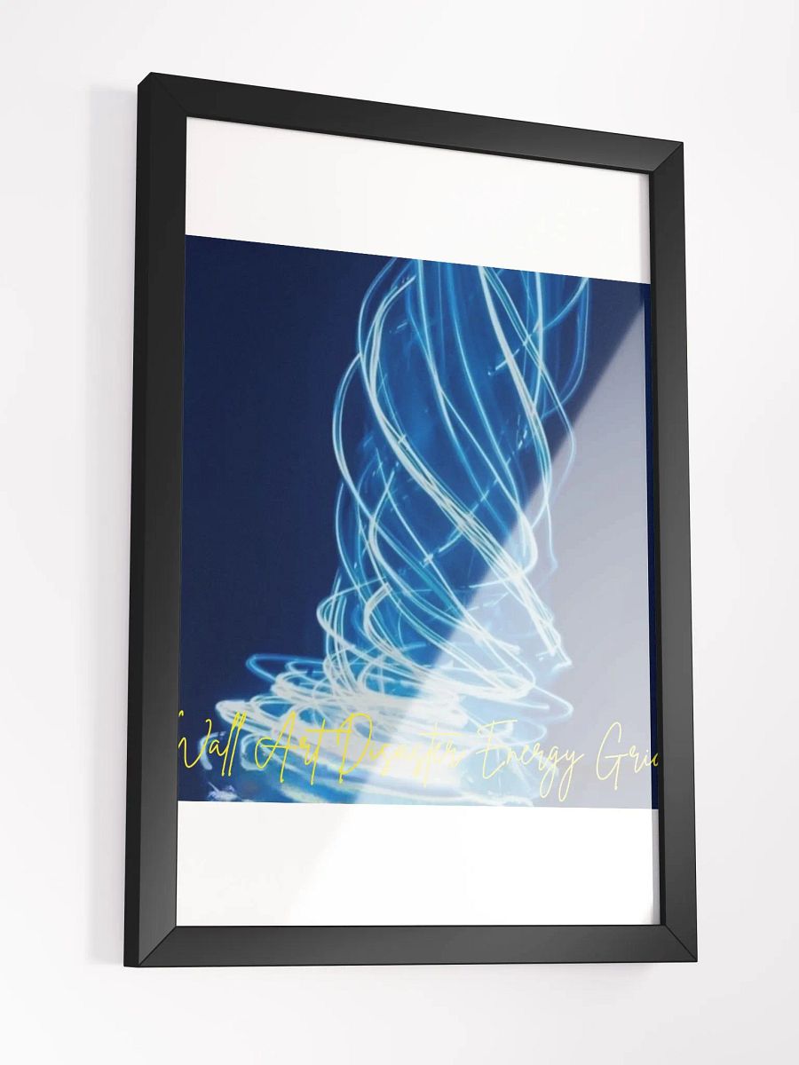 Disaster Energy Greed Framed High-Quality Matte Poster (in) product image (3)
