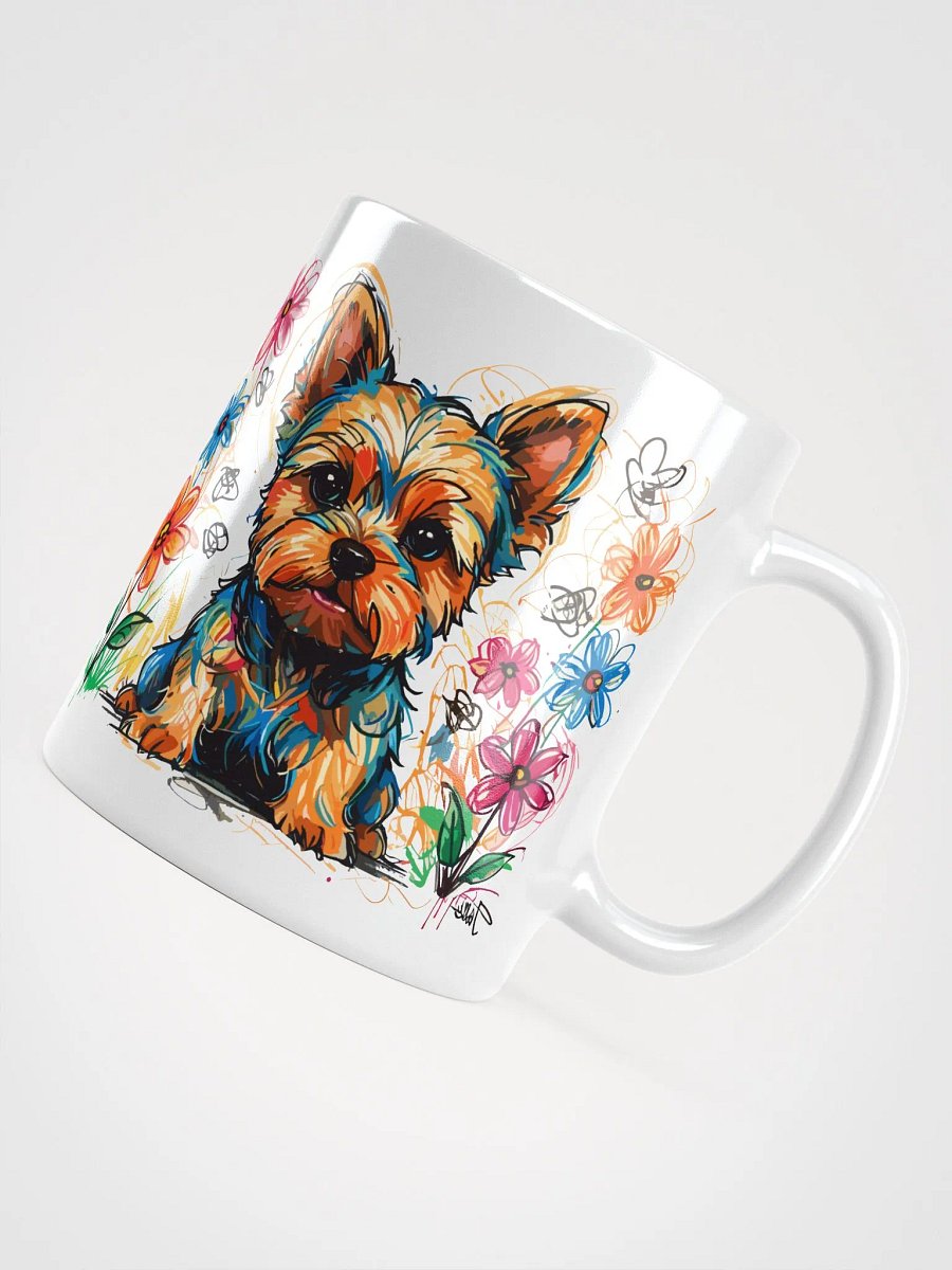 Scribbles Yorkshire Terrier 4 , Mug product image (7)