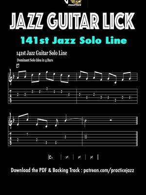 C7 solos stuck in a rut? 🤯 This 'HIDDEN LICK' is your game-changer! Unlock next-level C7 improv with this 'pure gold' 4-bar idea. Learn it, master it, use it tonight! Full Tab & Backing Track 👇 patreon.com/practicejazz #jazzguitar #guitarlicks #c7lick #jazzimprov #guitarsolo #guitartips #dailylick #guitartok #foryoup #musicianlife