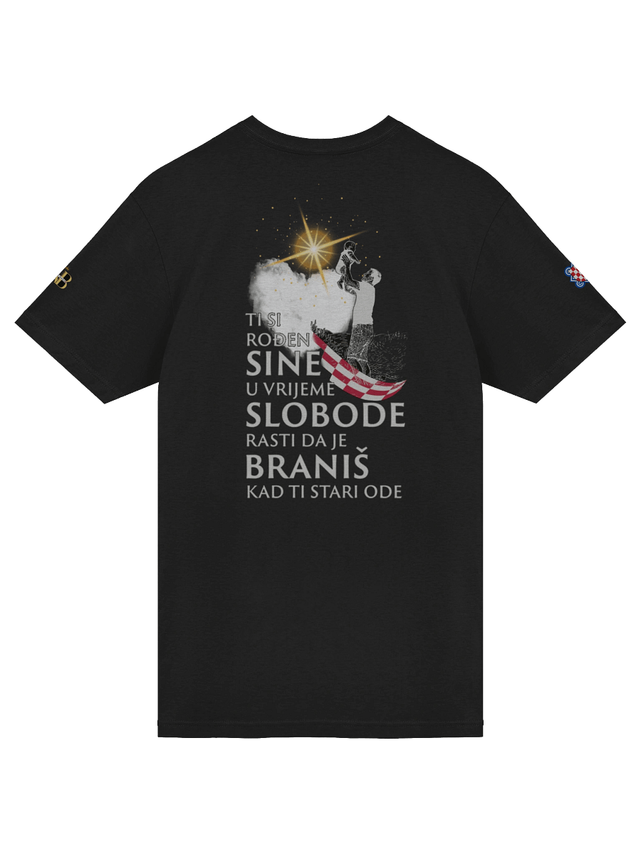 Crowned PNB Thompson Hipodrom Sinj Logo Next Level Tee product image (6)