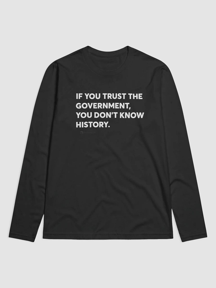 Know History Dont Trust Government product image (1)