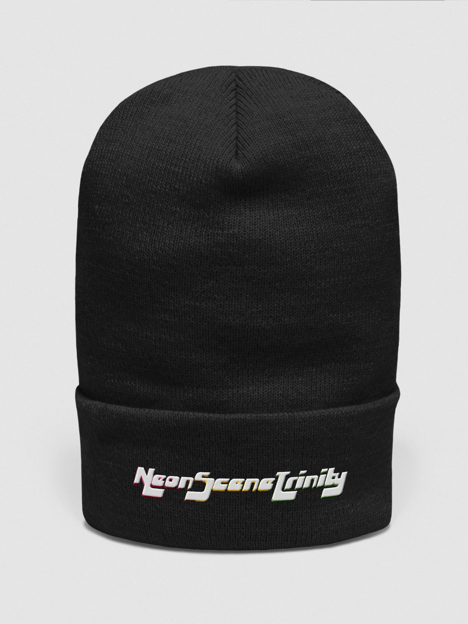 Neon Scene Trinity Logo Beanie product image (1)