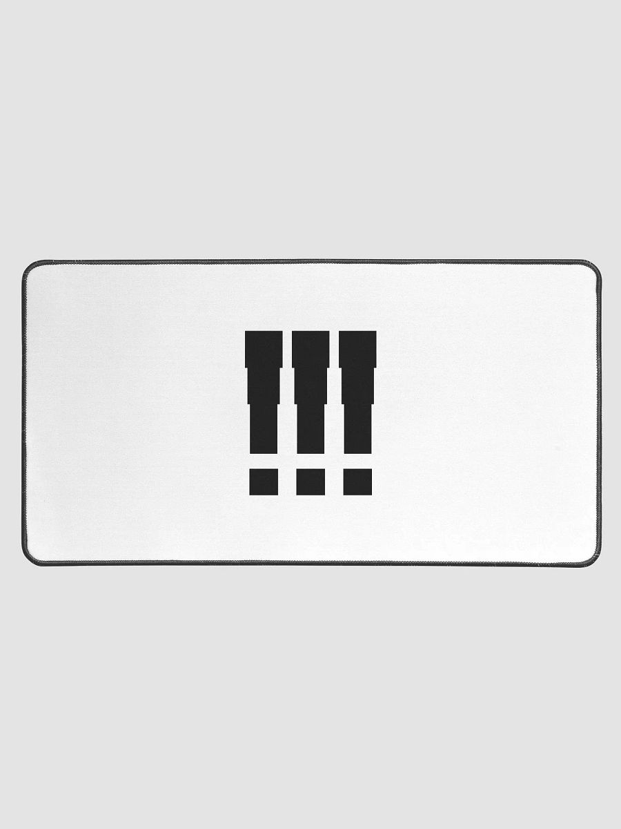 !!! | DESK MAT BLACK product image (1)