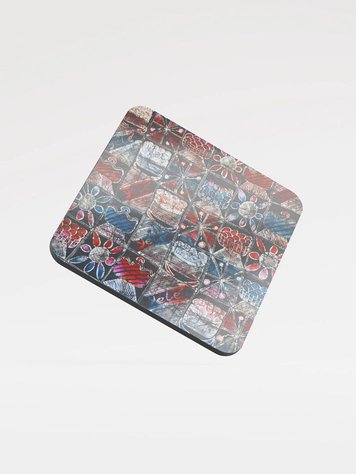 Festivity Print Cork Coaster product image (1)