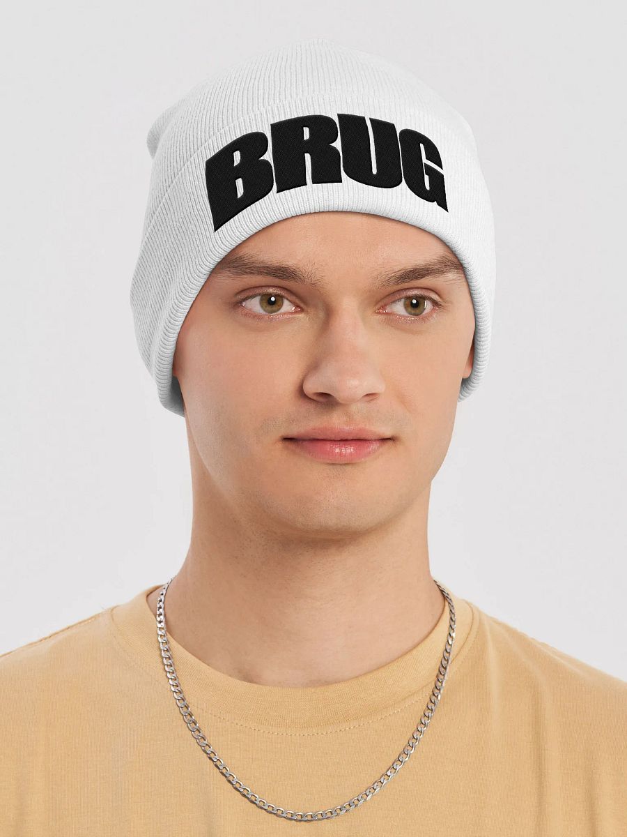 BRUG Beanie - White product image (6)