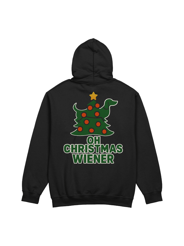 Oh Christmas Wiener Dachshund Tree Hoodie product image (7)