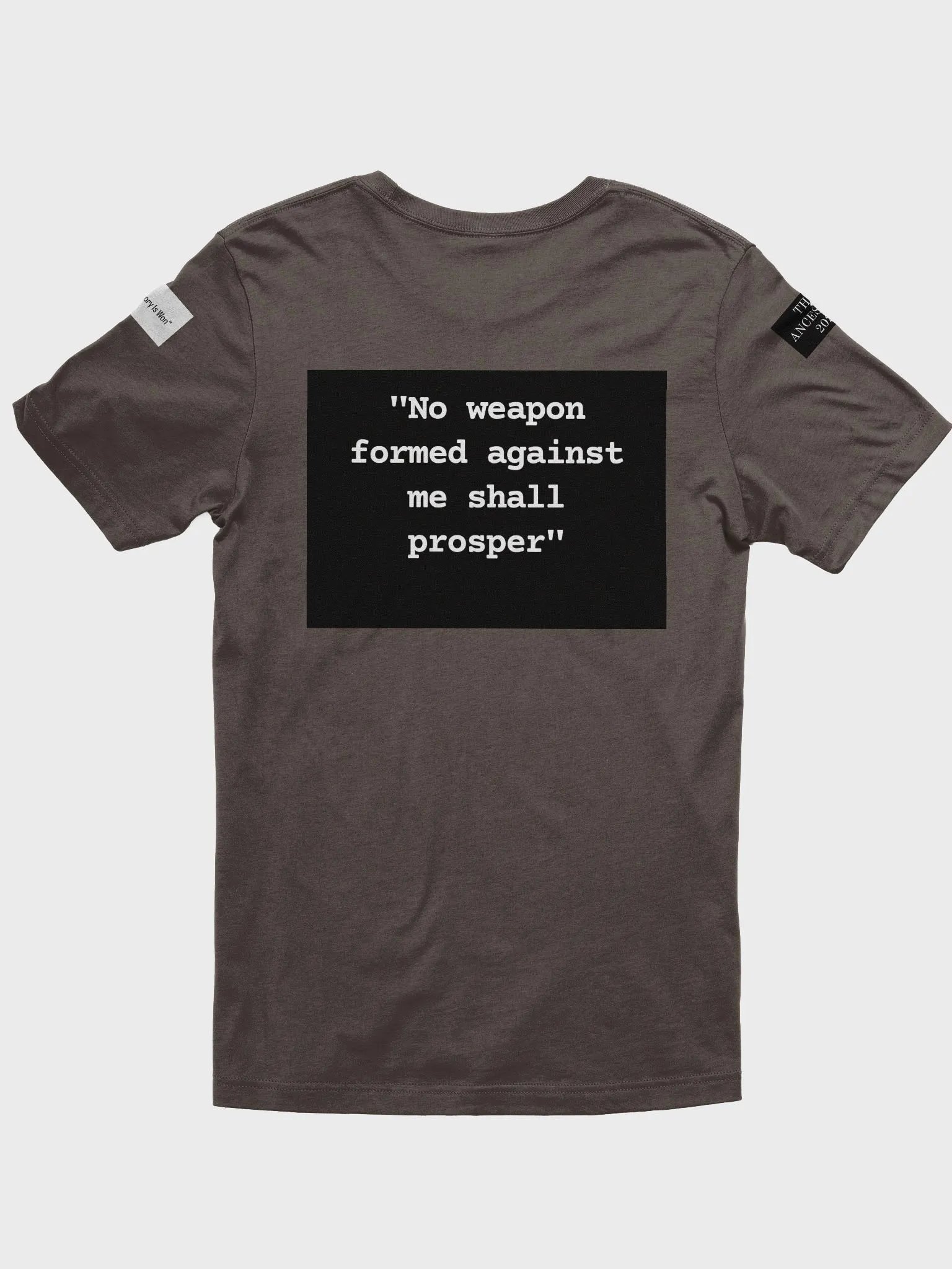 No Weapon Unisex Tee Brown product image (2)