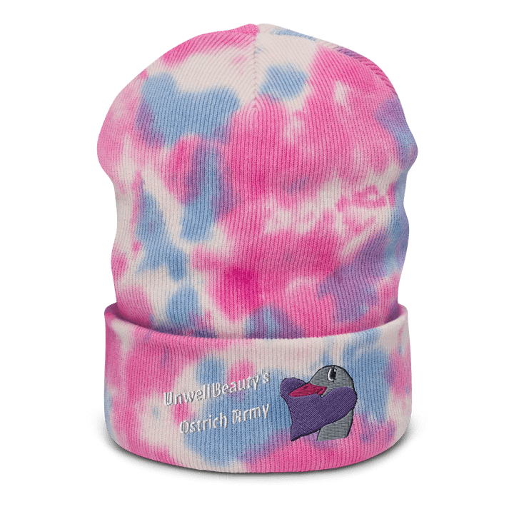 Tie Dye Ostrich Army Beanie product image (5)