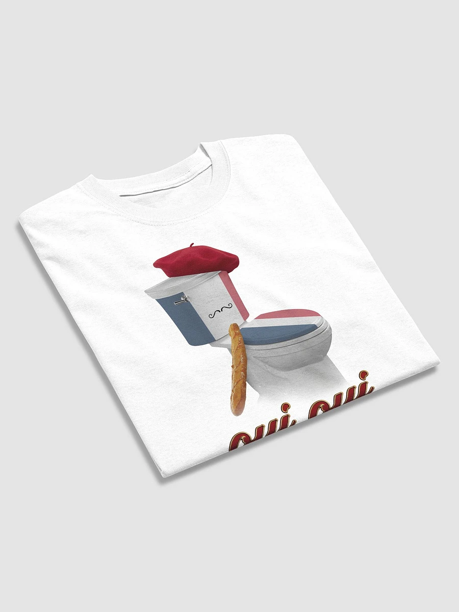 Oui Oui Poo Poo French toilet T-shirt product image (19)