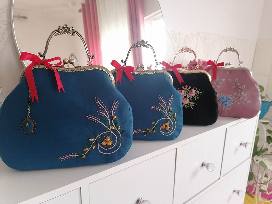 Dark Teal Handbag product image (4)