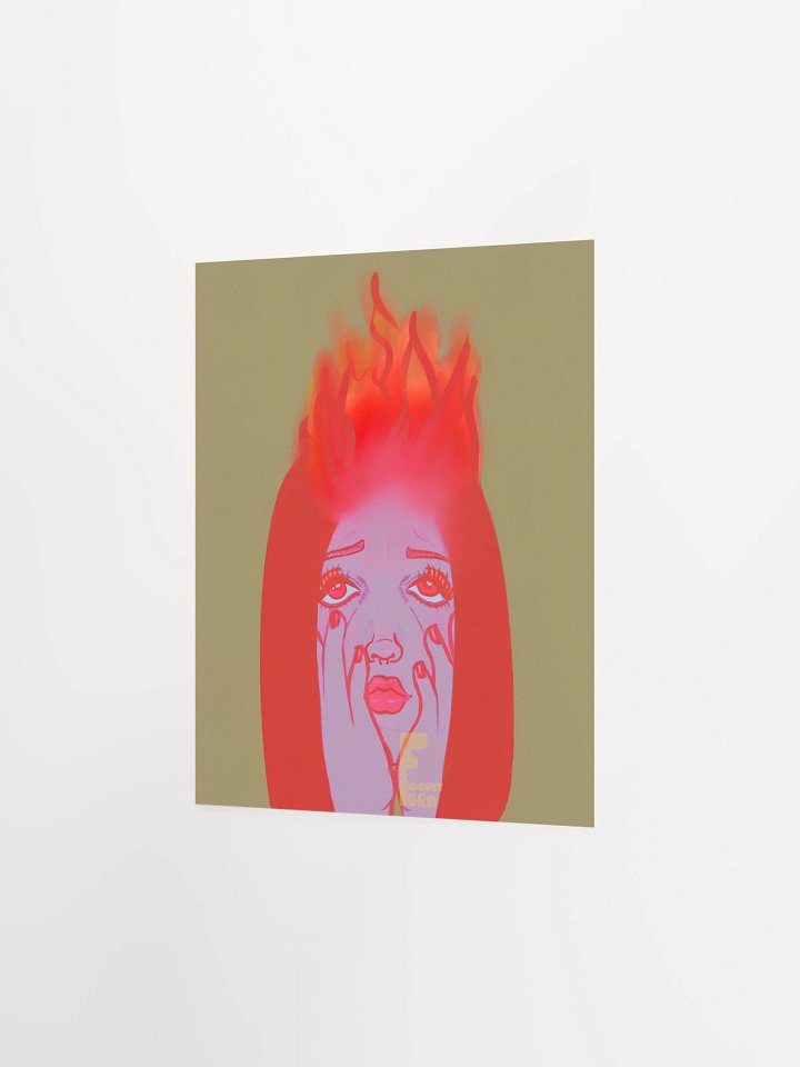 "Up in Flames" Poster Print product image (2)