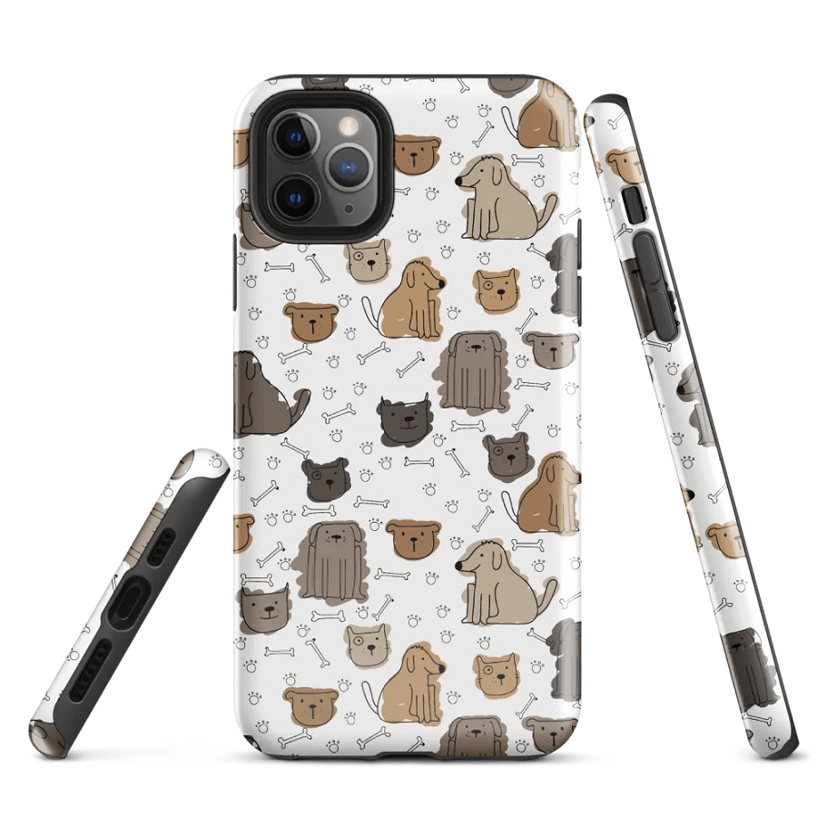 Pawsome Pup Parade iPhone® Tough Case product image (1)