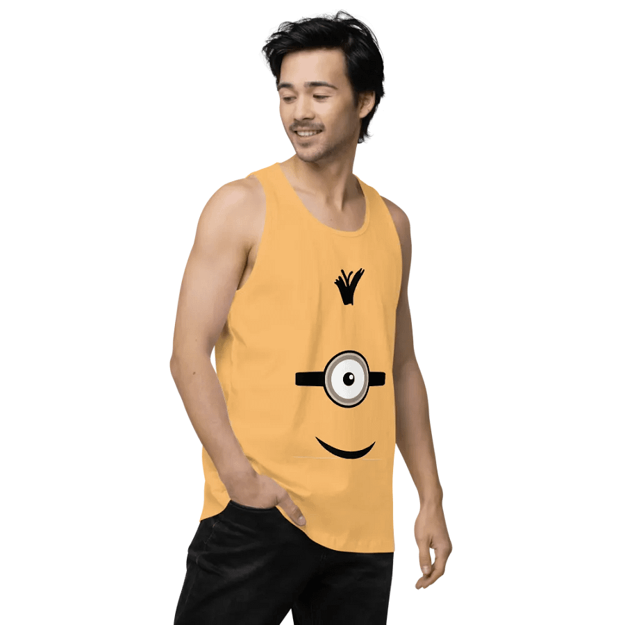 Minions Face Tank Top product image (3)