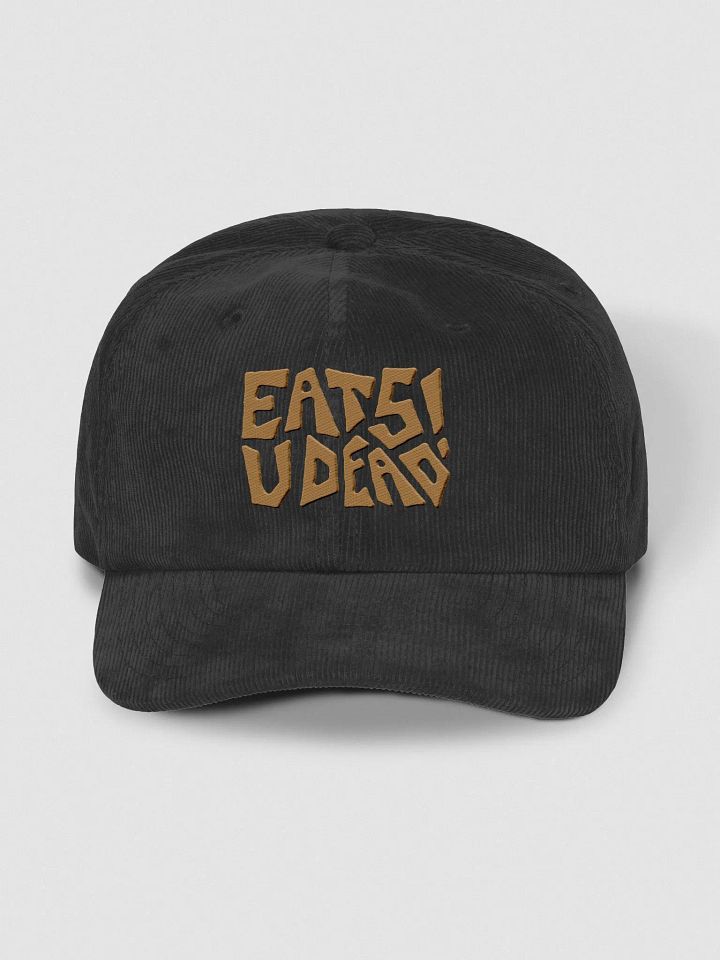 EATS U DEAD embroidered courdoroy hat product image (3)