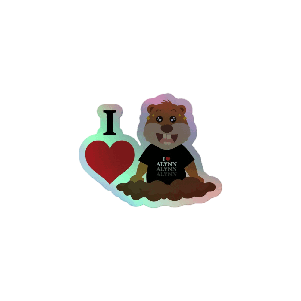 I Hert Gopher Sticker product image (1)