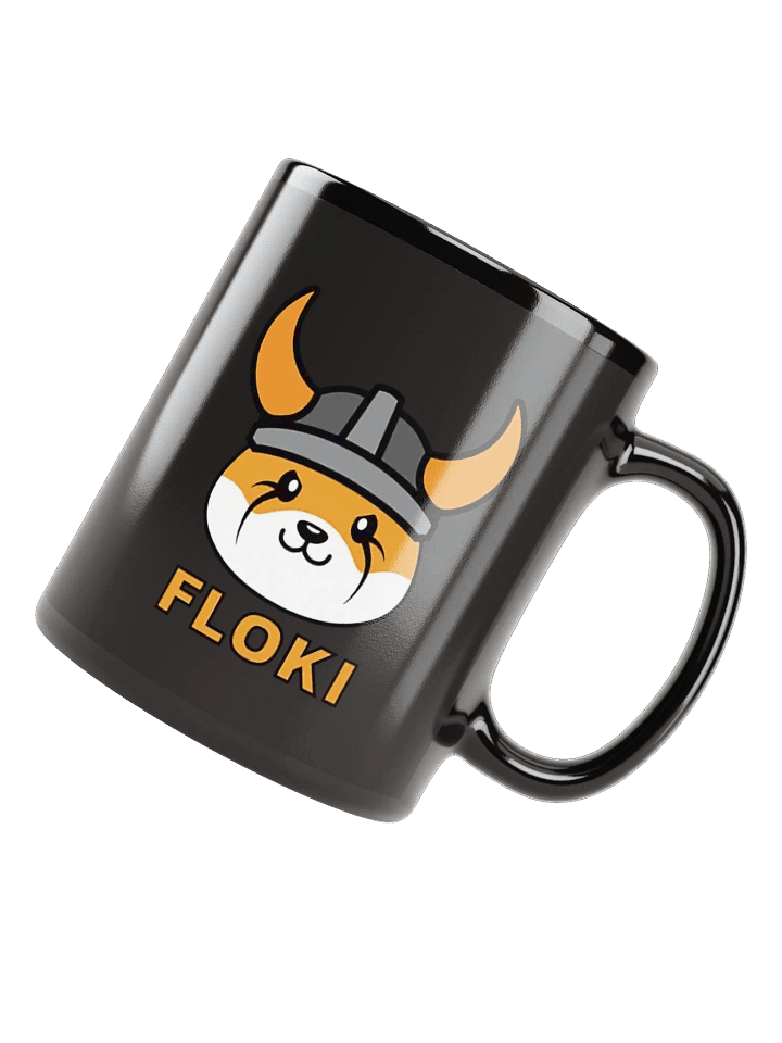 Floki Black Mug product image (1)