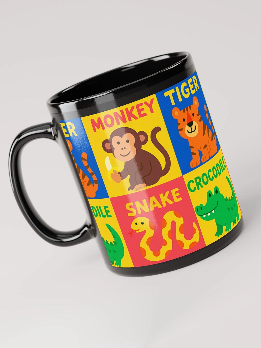 Vibrant Animal Kingdom Glossy Mug product image (3)