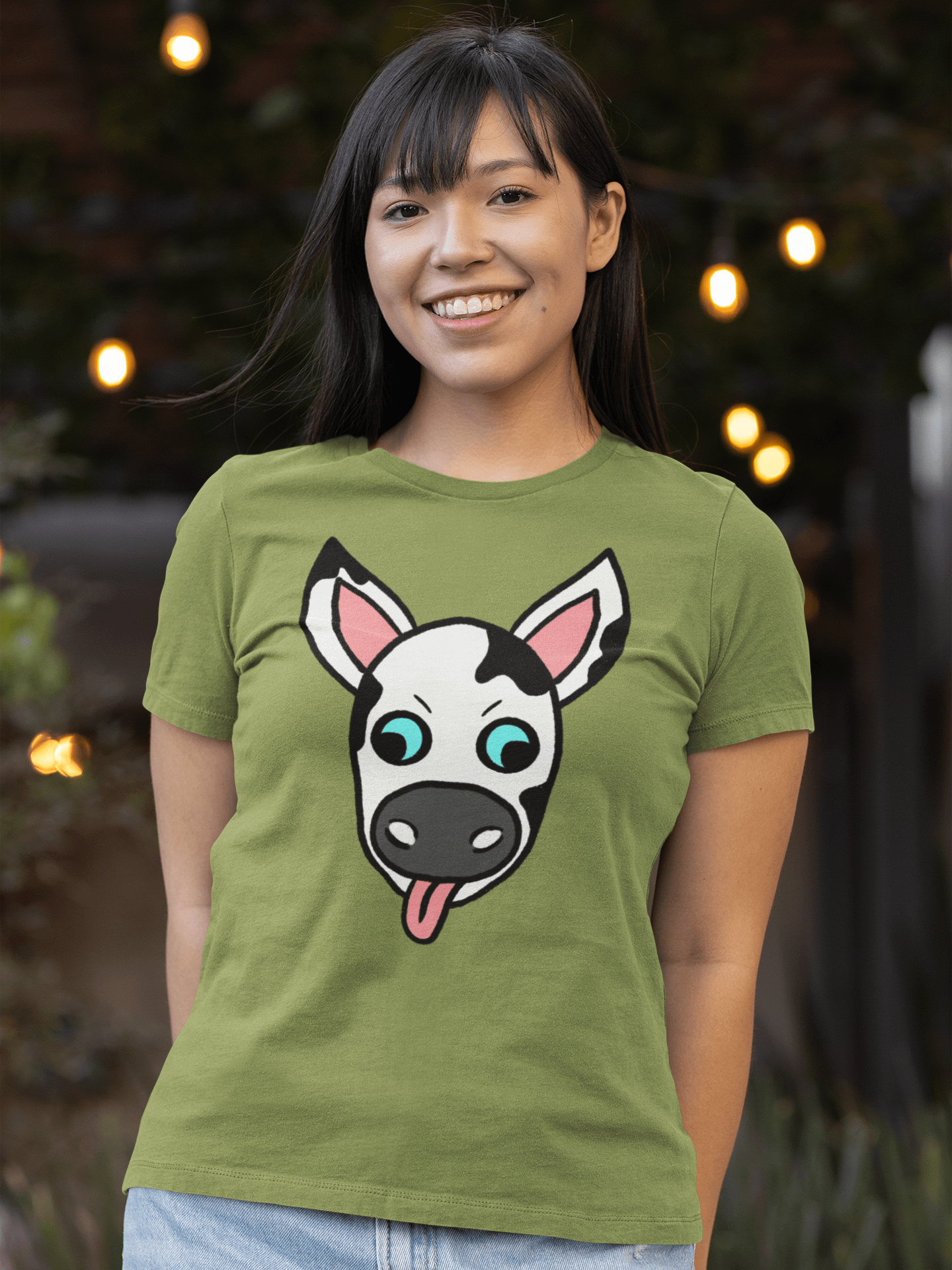 Funky Cow Tshirt - Relaxed Fit product image (1)