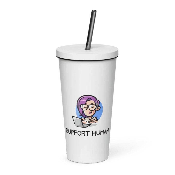 Support Human Tea Tumbler product image (1)