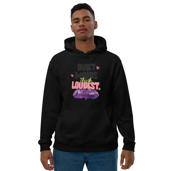 Quiet Minds Eco Hoodie product image (1)