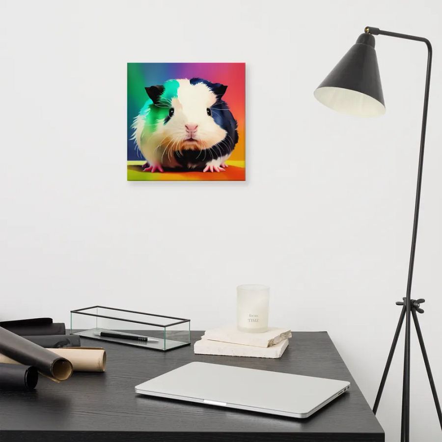 Cute Guinea Pig Digital Painting - v4 product image (11)