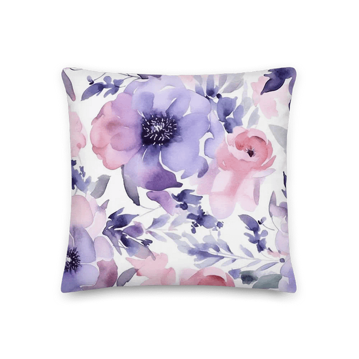 Pretty Pastel Petals: Decorative Pillow product image (1)
